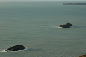 Sovereign Islands with the Old Head of Kinsale in the Background