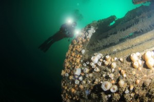 videographer on the Boiler of the Aud