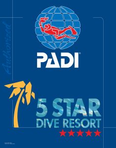 PADI 5 star Resort, scuba diver training, open water, dive ,